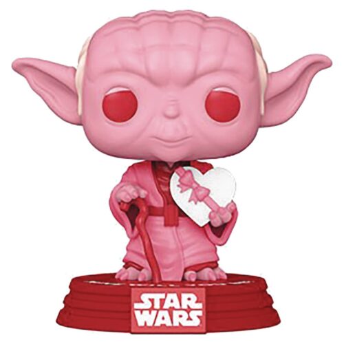 STL170633 POP STAR WARS VALENTINES YODA W/ HEART VIN FIG
