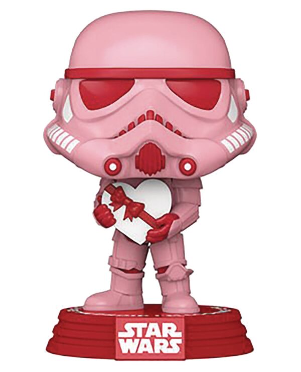 STL170641 POP STAR WARS VALENTINES STORMTROOPER W/ HEART VIN FIG