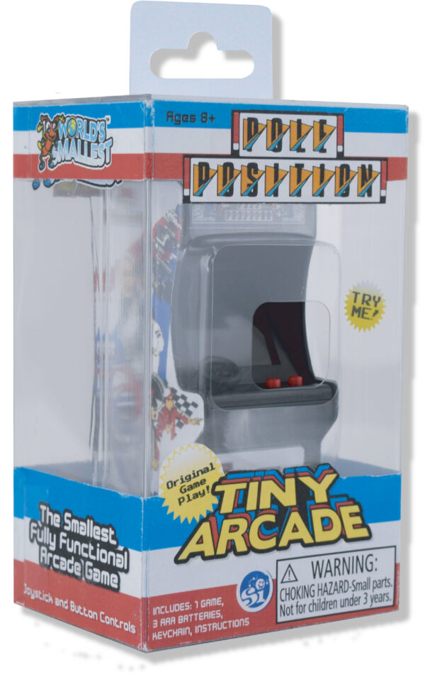 STL170674_1 TINY ARCADE POLE POSITION GAME