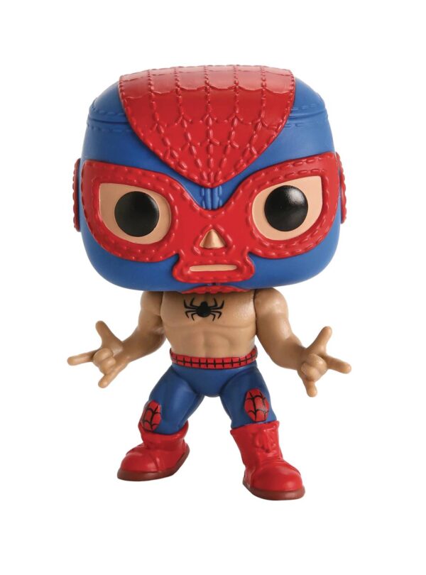 STL171158 POP MARVEL LUCHADORES SPIDER-MAN VINYL FIGURE