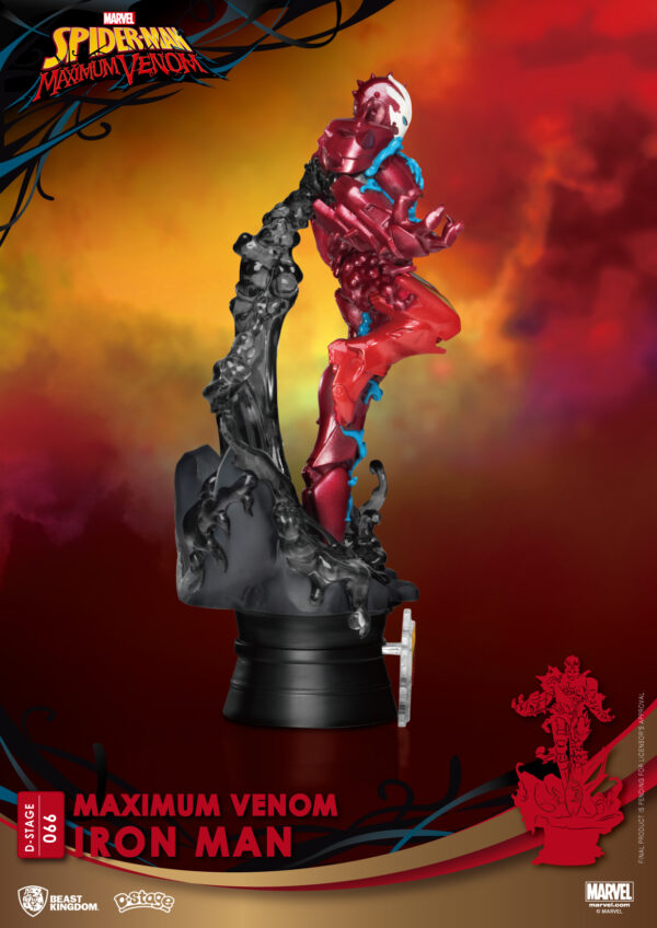 MAXIMUM VENOM DS-066 IRON MAN D-STAGE SER 6IN STATUE