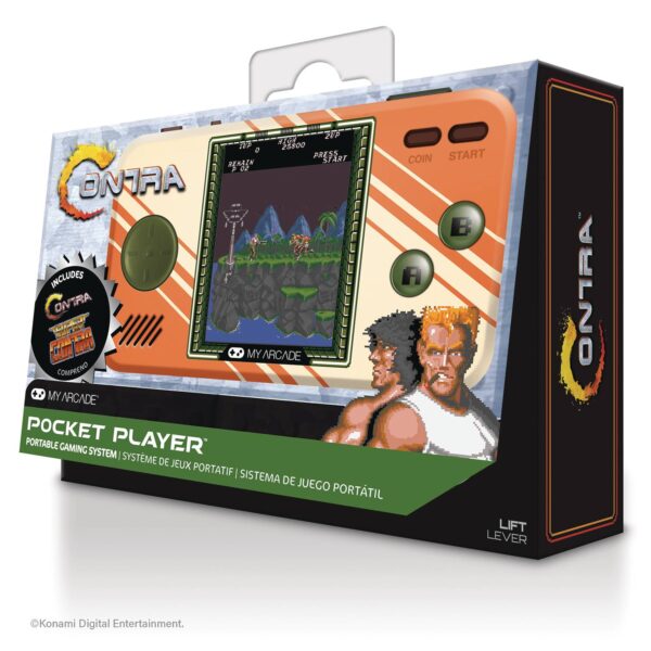 STL174788 MY ARCADE CONTRA POCKET PLAYER