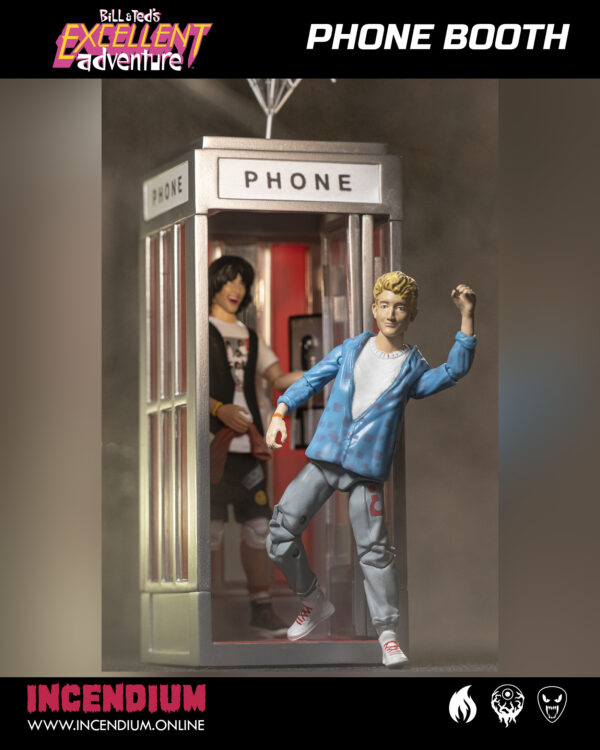 STL175501_1 BILL AND TEDS EXCELLENT ADVENTURE PHONE BOOTH VEHICLE