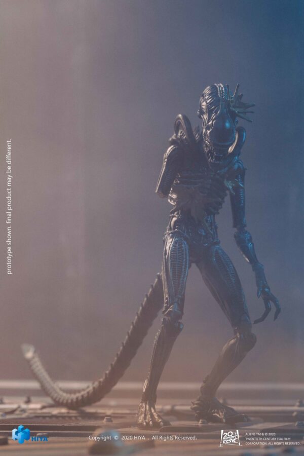 ALIENS BATTLE DAMAGE ALIEN WARRIOR PX 1/18 SCALE FIGURE
