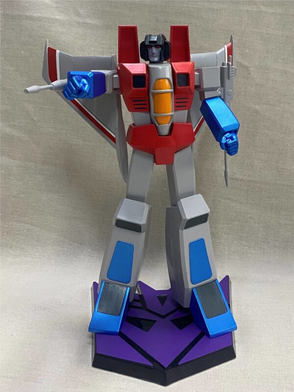 TRANSFORMERS STARSCREAM 9IN PVC STATUE