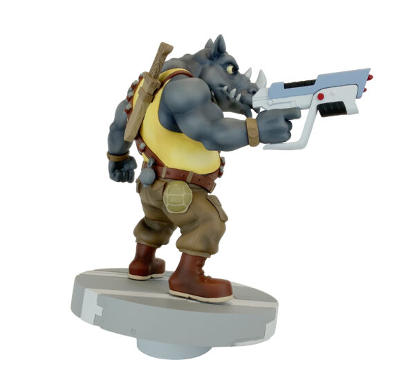 STL178342_2 TMNT ROCKSTEADY 1:8 SCALE PVC STATUE