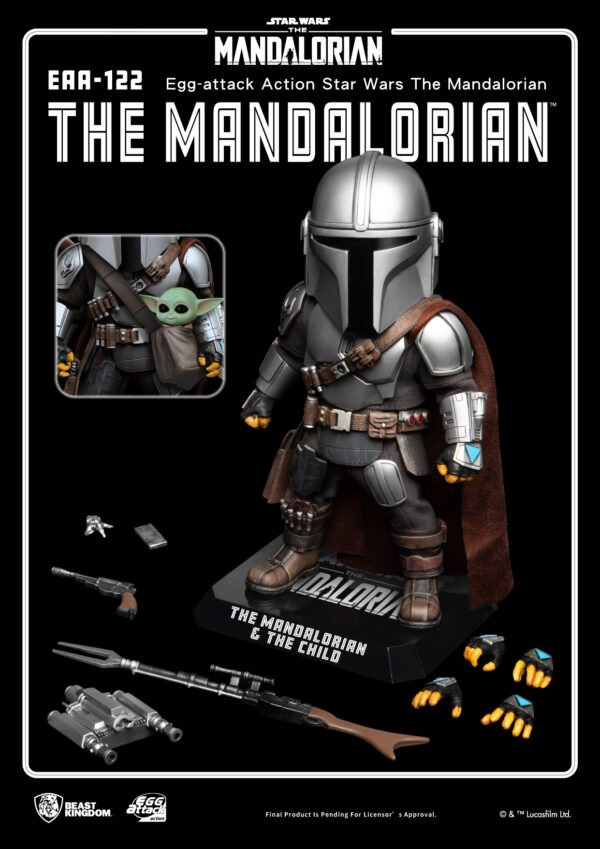 STL179296_6 STAR WARS MANDALORIAN EAA-122 THE MANDALORIAN AF