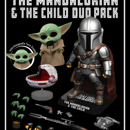THE MANDALORIAN EAA-111 MANDALORIAN & THE CHILD DUO AF SET