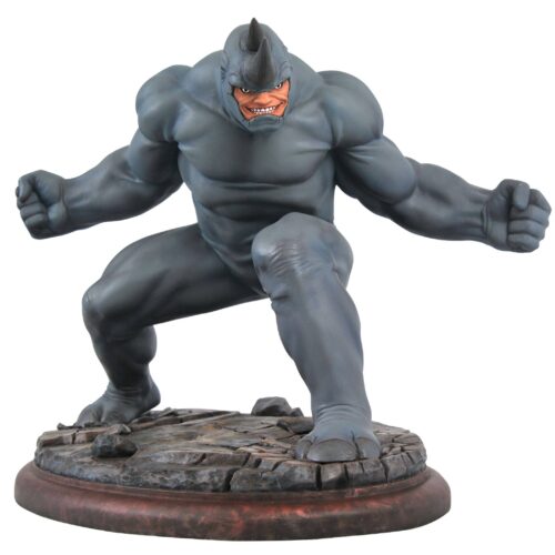 STL180407 MARVEL PREMIER COLLECTION COMIC RHINO STATUE