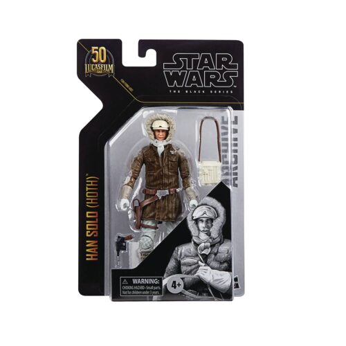 SW BLACK ARCHIVES 6IN HOTH HAN SOLO AF