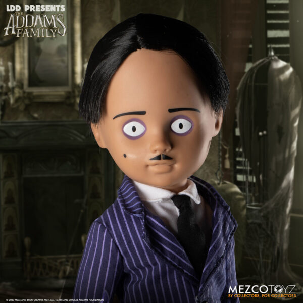 LIVING DEAD DOLLS ADDAMS FAMILY GOMEZ & MORTICIA DOLL SET