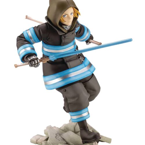 STL181902 FIRE FORCE ARTHUR BOYLE ARTFX J STATUE