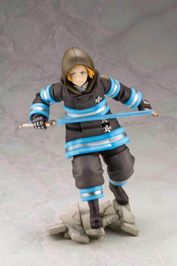 STL181902_1 FIRE FORCE ARTHUR BOYLE ARTFX J STATUE