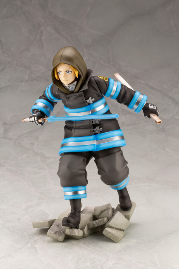 STL181902_2 FIRE FORCE ARTHUR BOYLE ARTFX J STATUE