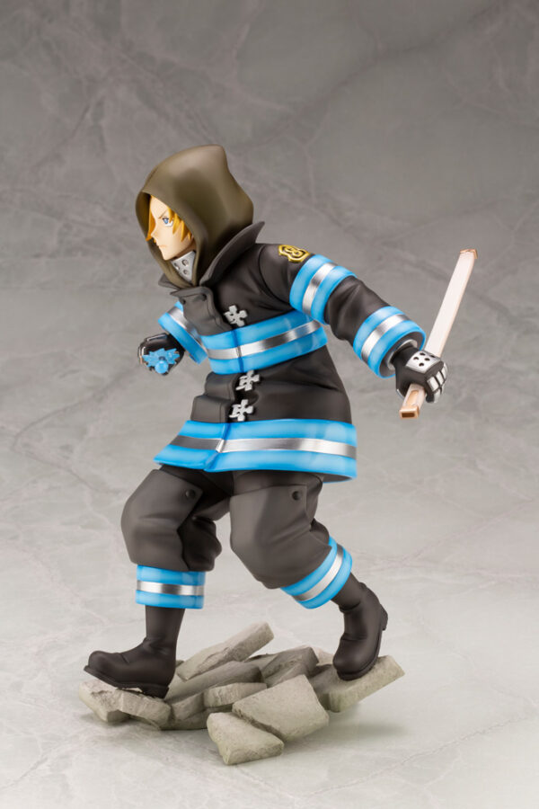 STL181902_3 FIRE FORCE ARTHUR BOYLE ARTFX J STATUE