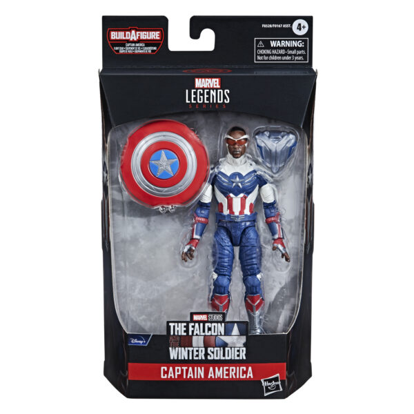STL182186_4 MARVEL DISNEY PLUS LEGENDS 6IN CAPTAIN AMERICA FALCON AF