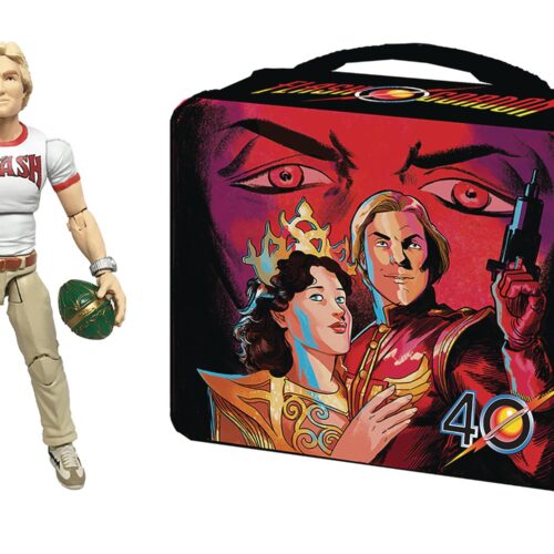 HERO HACKS FLASH GORDON MOVIE FIGURE & LUNCHBOX