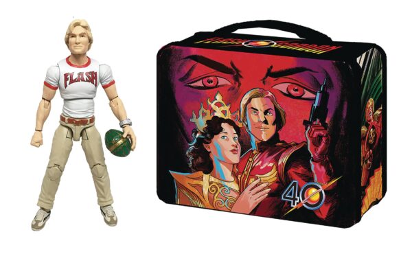STL183839 HERO HACKS FLASH GORDON MOVIE FIGURE & LUNCHBOX
