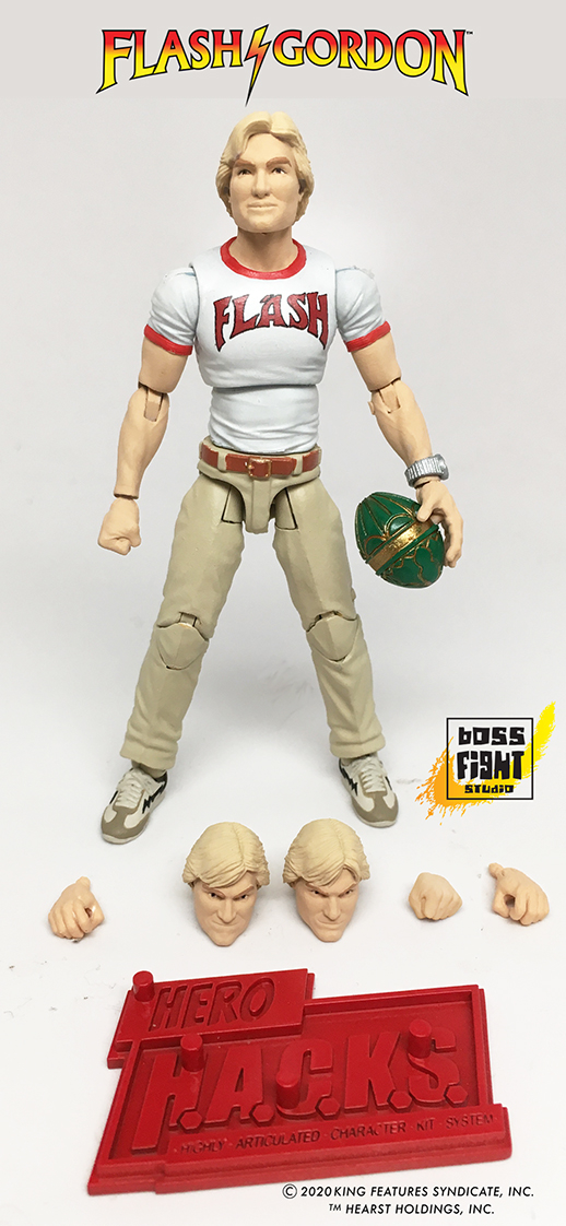 STL183839_2 HERO HACKS FLASH GORDON MOVIE FIGURE & LUNCHBOX