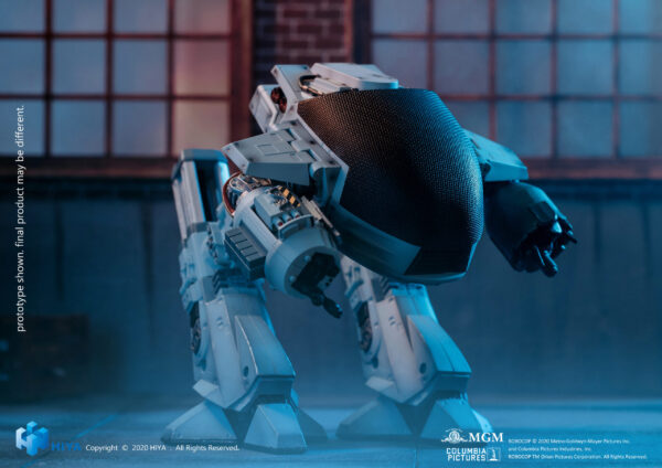 STL184164_5-scaled ROBOCOP BATTLE DAMAGED ED-209 PX 1/18 SCALE FIGURE
