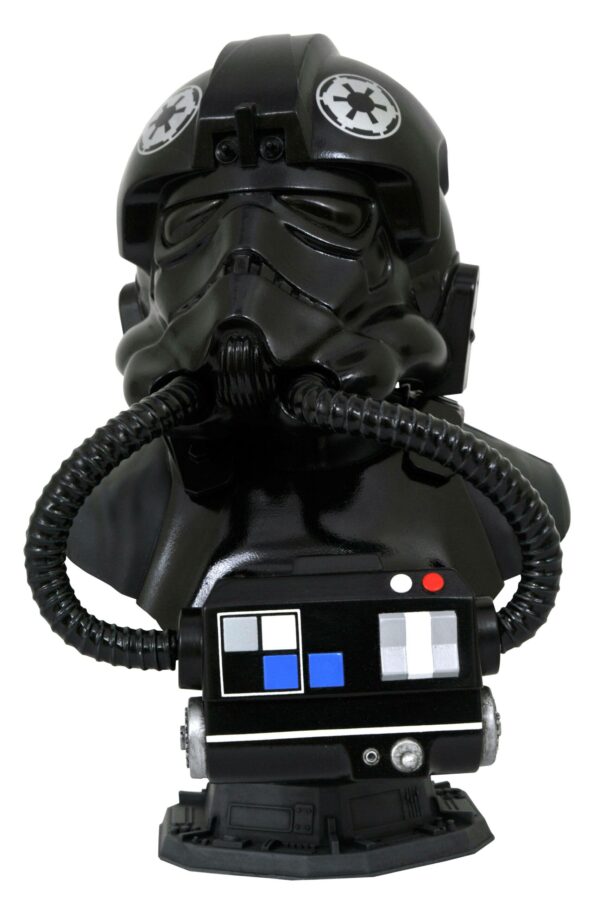 STL185884-scaled STAR WARS LEGENDS IN 3D TIE PILOT 1/2 SCALE BUST