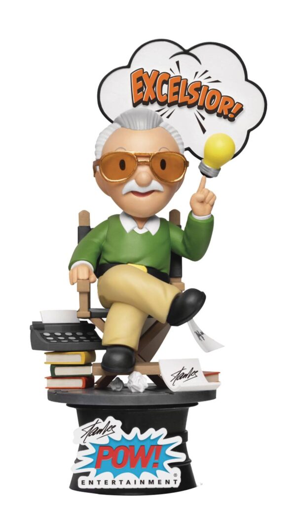 STL186054 STAN LEE POW DS-087 D-STAGE SER 6IN STATUE