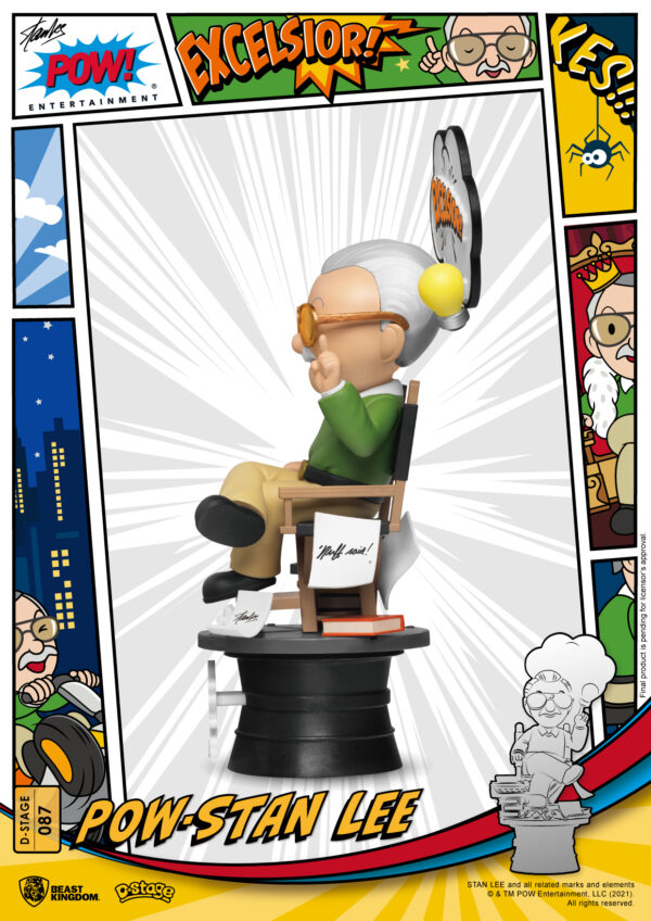 STL186054_1 STAN LEE POW DS-087 D-STAGE SER 6IN STATUE