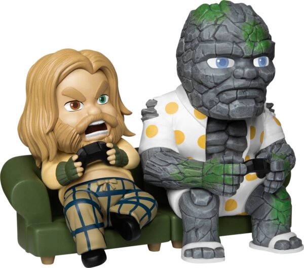 STL186225 SDCC 2021 AVENGERS ENDGAME MEA-025 BRO THOR & KORG PX FIG