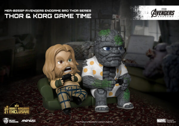 STL186225_2 SDCC 2021 AVENGERS ENDGAME MEA-025 BRO THOR & KORG PX FIG