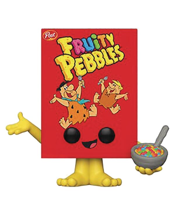 STL187675 POP POST FRUITY PEBBLES CEREAL BOX VINYL FIG