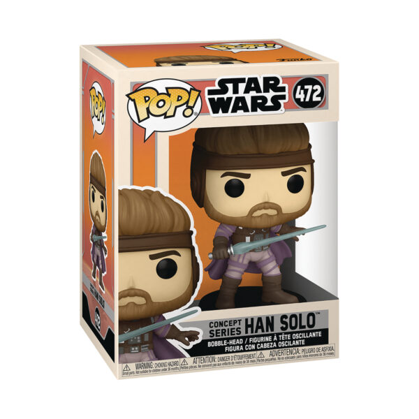 STL187979_1 POP TV STAR WARS CONCEPT SERIES HAN VINYL FIG