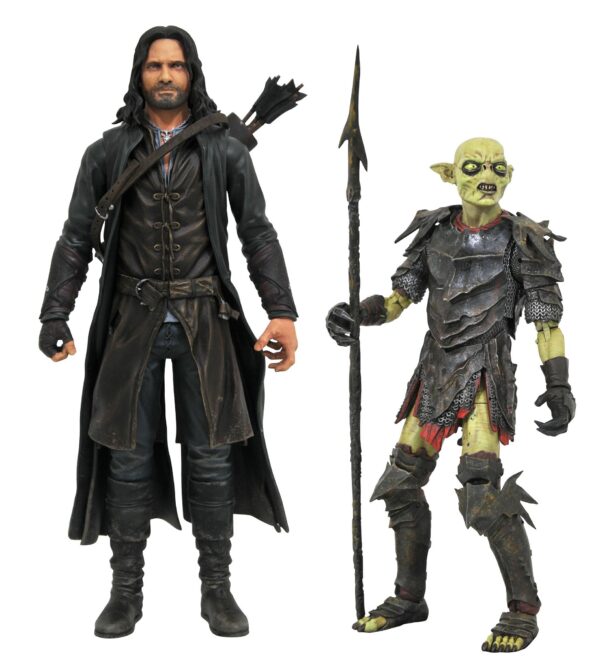 STL188209-1 LORD OF THE RINGS DLX AF SERIES 3 ORC