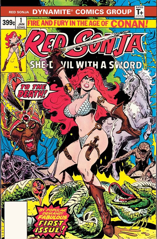 STL189068 RED SONJA #1 1977 DYNAMITE ED