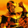 SUPERAMA MARVEL THANOS FIGURAL DIORAMA