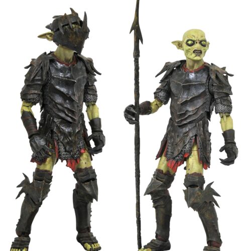 STL189602 LORD OF THE RINGS DLX AF SERIES 3 ORC