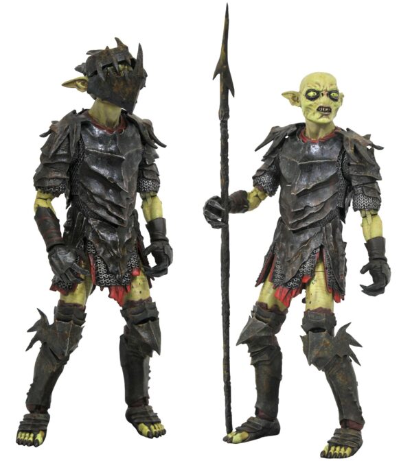 STL189602 LORD OF THE RINGS DLX AF SERIES 3 ORC