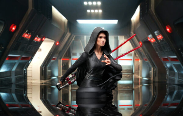 STL190302_2 NYCC 2021 STAR WARS EP9 DARK REY 1/6 SCALE BUST