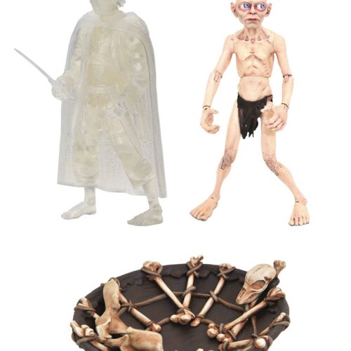 SDCC 2021 LORD OF THE RINGS DLX AF BOX SET FRODO & GOLLUM