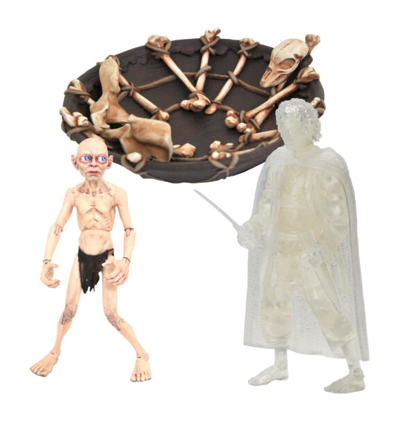 SDCC 2021 LORD OF THE RINGS DLX AF BOX SET FRODO & GOLLUM