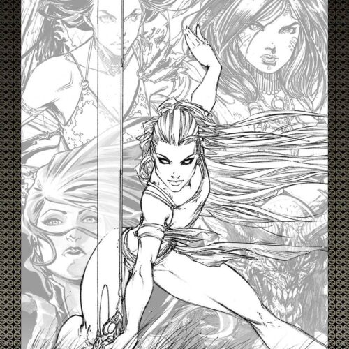 STL191981 TURNER ART EDTION BEST OF ASPEN COMICS VOL 02 CVR A