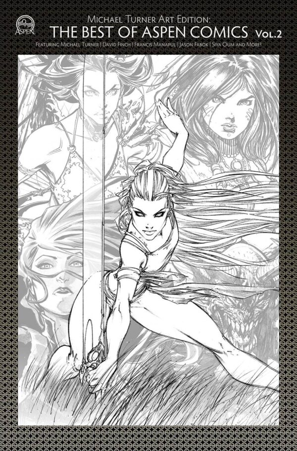 STL191981 TURNER ART EDTION BEST OF ASPEN COMICS VOL 02 CVR A
