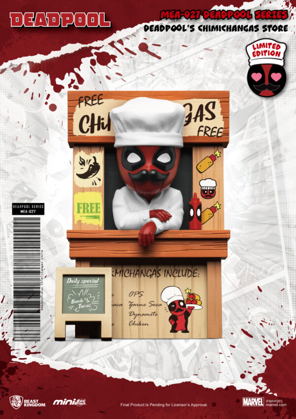 DEADPOOL SER MEA-027 DEADPOOLS CHIMICHANGAS FIG