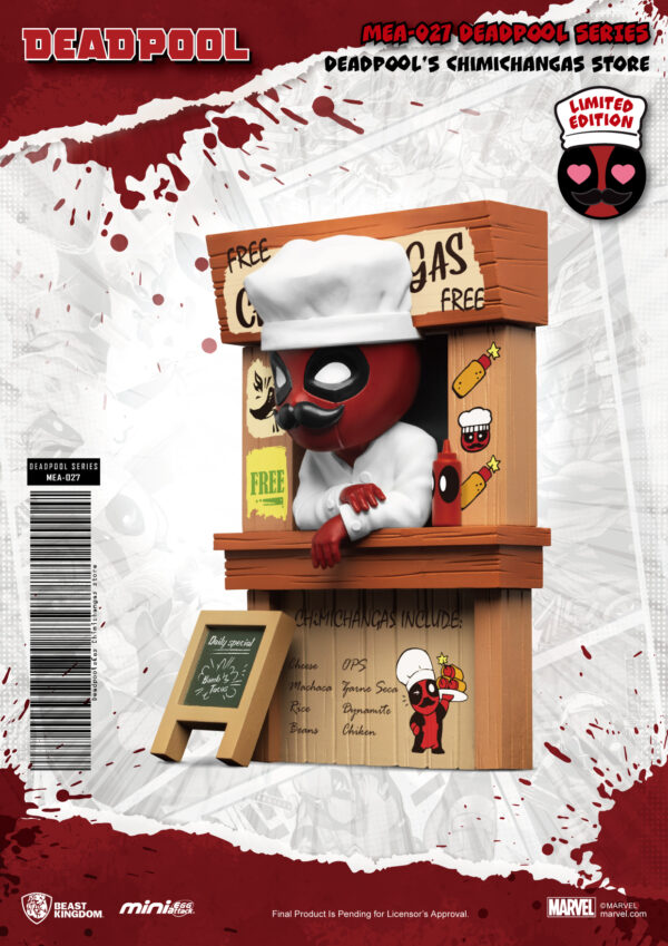 DEADPOOL SER MEA-027 DEADPOOLS CHIMICHANGAS FIG