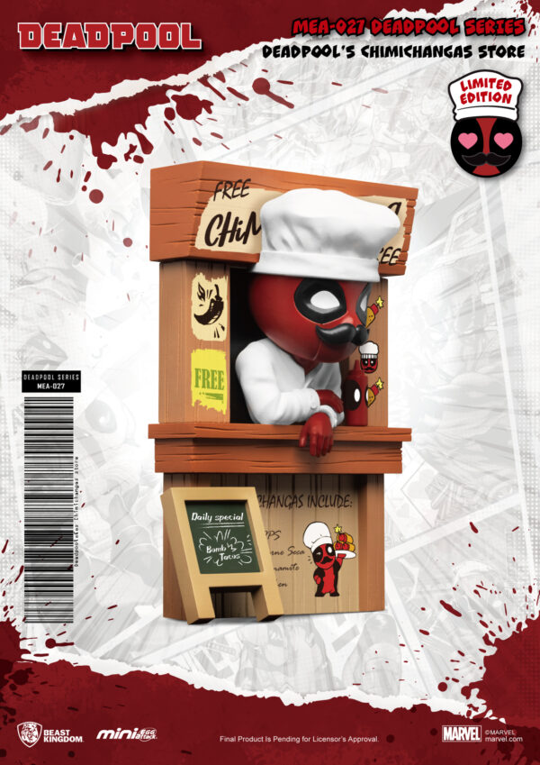 DEADPOOL SER MEA-027 DEADPOOLS CHIMICHANGAS FIG