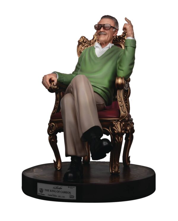 STL194527 STAN LEE MC-030 THE KING OF CAMEOS MASTER CRAFT STATUE