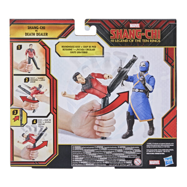 SHANG CHI VS DEATH DEALER 6IN AF 2PK
