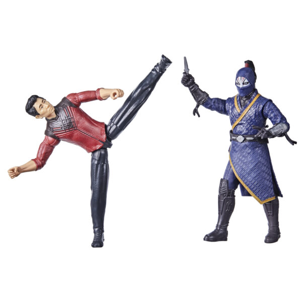 SHANG CHI VS DEATH DEALER 6IN AF 2PK