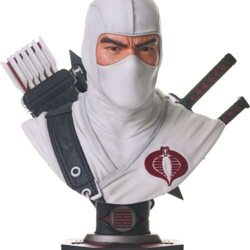 GI JOE LEGENDS IN 3D STORMSHADOW 1/2 SCALE BUST