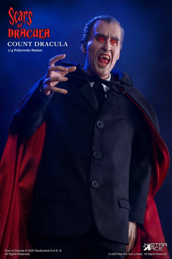 SCARS OF DRACULA COUNT DRACULA 2.0 1/4 POLYRESIN STATUE