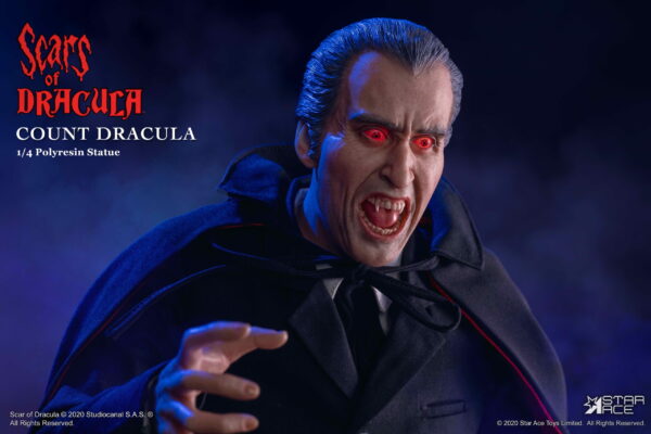 SCARS OF DRACULA COUNT DRACULA 2.0 1/4 POLYRESIN STATUE